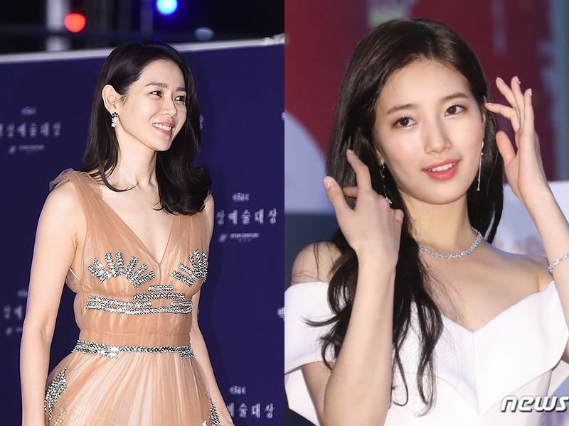 'Chi dep' Son Ye Jin lan at cac 'nu than nhan sac' tren tham do hinh anh