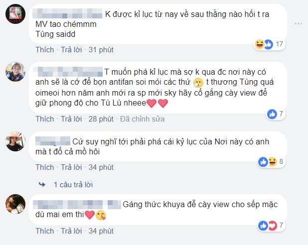 son tung chia se ve MV moi anh 2