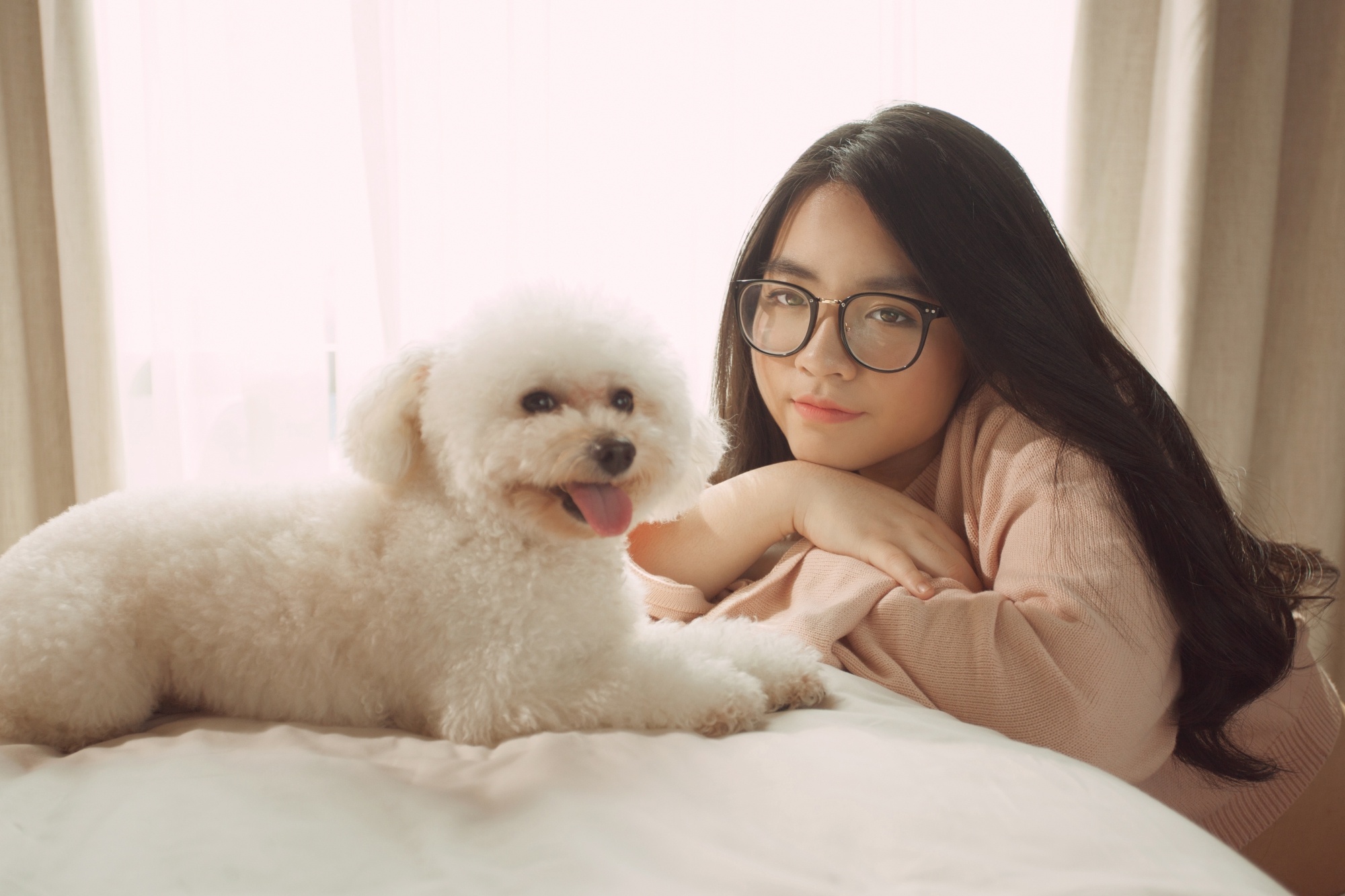 Con gai Hien Thuc xinh dep o tuoi 16 hinh anh