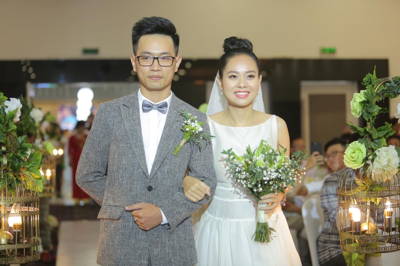 dam cuoi Hoang Quyen anh 1