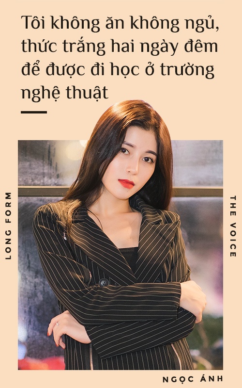 ngoc anh noi ve tin don mua giai Giong hat Viet anh 7