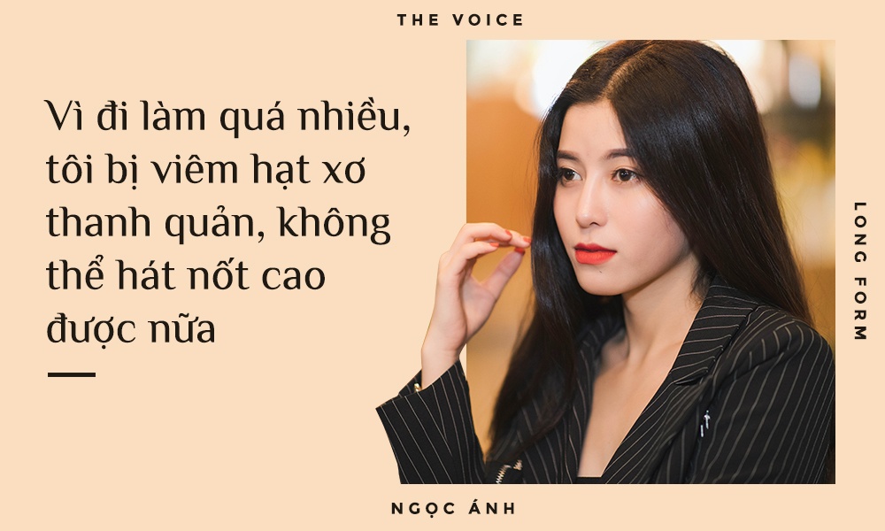 ngoc anh noi ve tin don mua giai Giong hat Viet anh 8