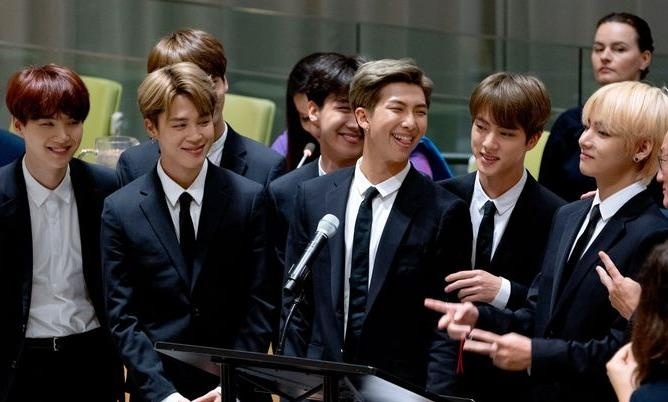 Vi sao BTS la nghe si Kpop duy nhat phat bieu tai Lien Hop Quoc? hinh anh