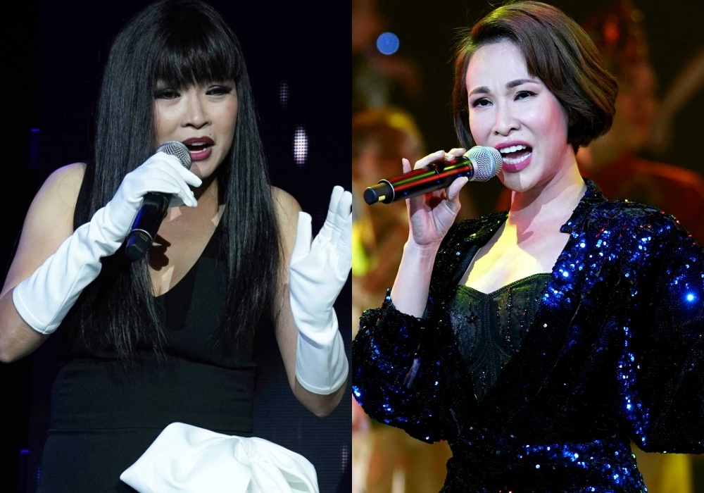 Ca si buc xuc khi Phuong Thanh bi xep ngang hang Uyen Linh tren poster hinh anh