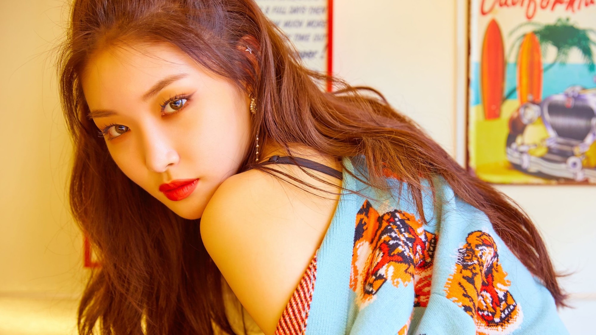 Chungha xác nhận tới việt nam  ảnh 1 Chungha xac nhan toi viet nam anh 1