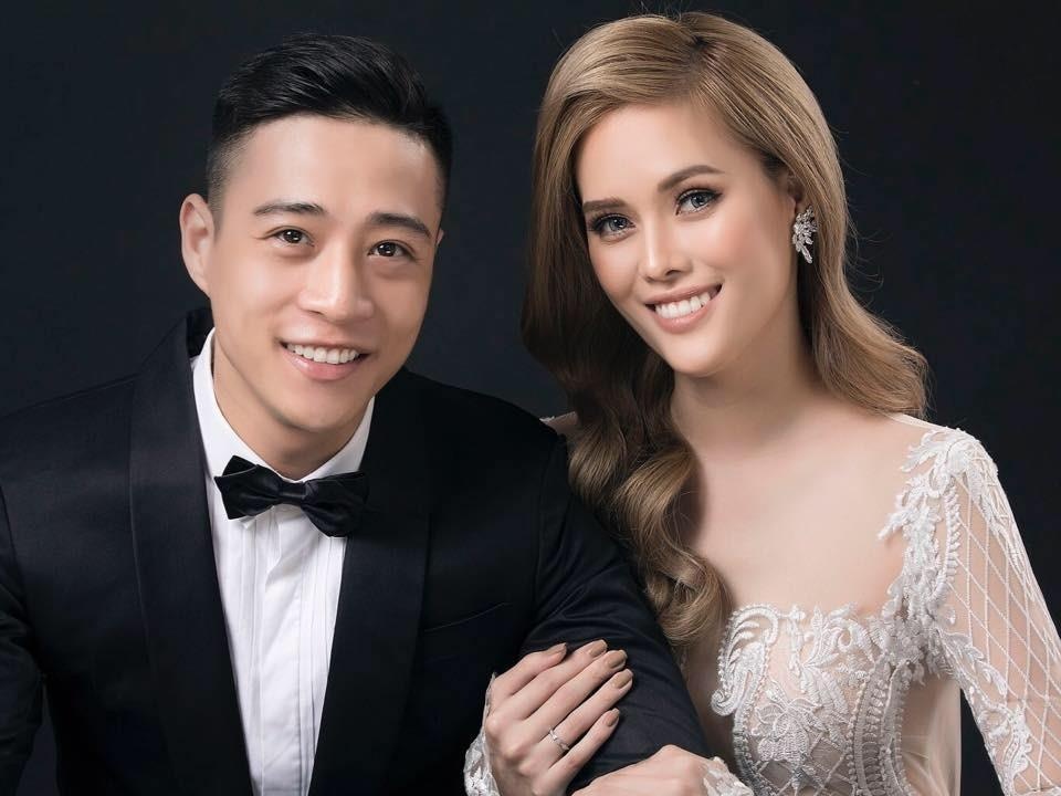 Dien vien 'Hot boy noi loan' chia se ve vo moi cuoi xinh dep, ca tinh hinh anh