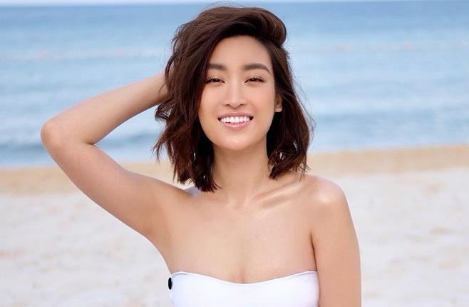 Do My Linh phan ung khi bi che mo nhat nhat trong cac hoa hau hinh anh