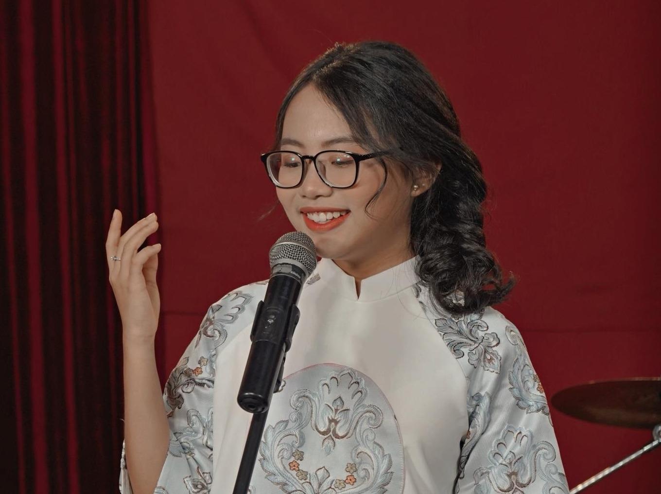 Phuong My Chi tai hien phan thi noi tieng Giong hat Viet nhi sau 6 nam hinh anh