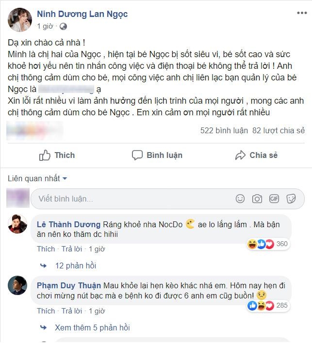 Ninh Duong Lan Ngoc cap cuu anh 1