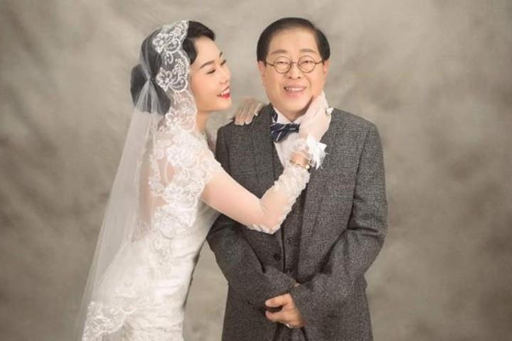 ca si 9x lay chong 71 tuoi anh 1