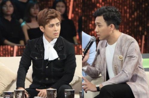 Tran Thanh lien tuc cham choc Gin Tuan Kiet tren song truyen hinh hinh anh