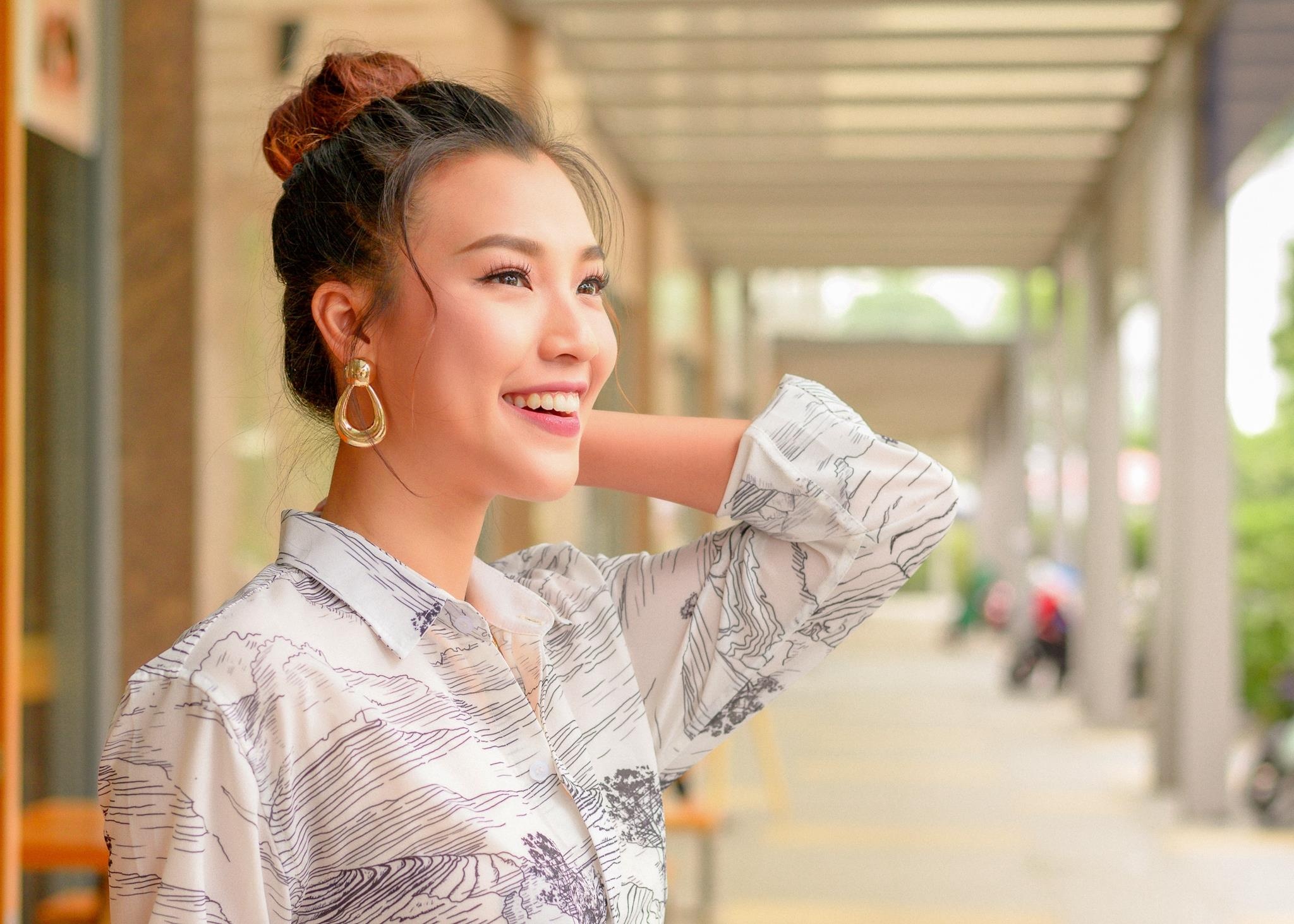 Hoang Oanh noi ve ban trai ngoai quoc anh 4