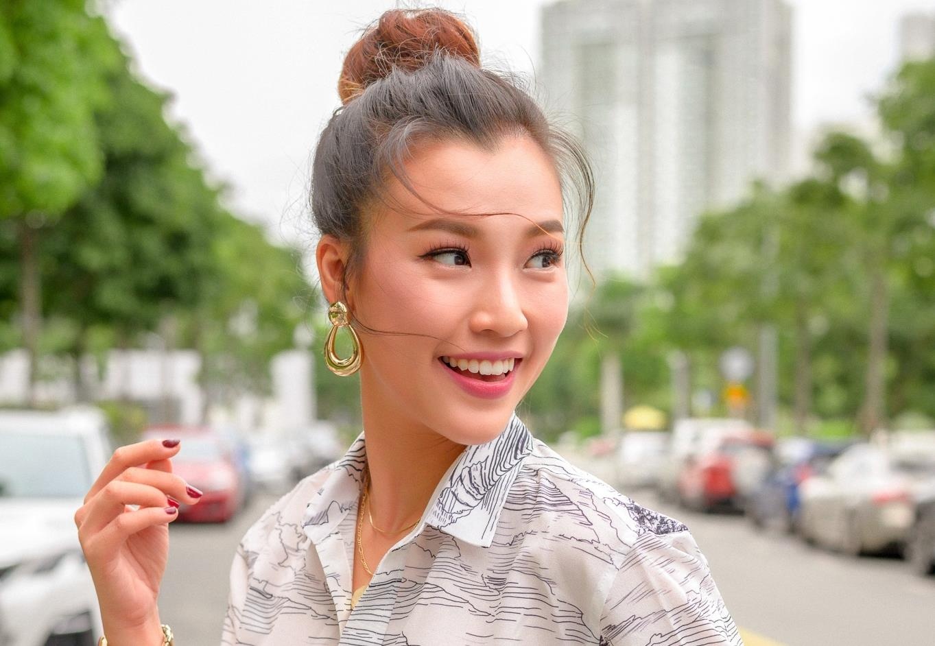 Hoang Oanh: 'Danh ca trai tim de yeu' hinh anh