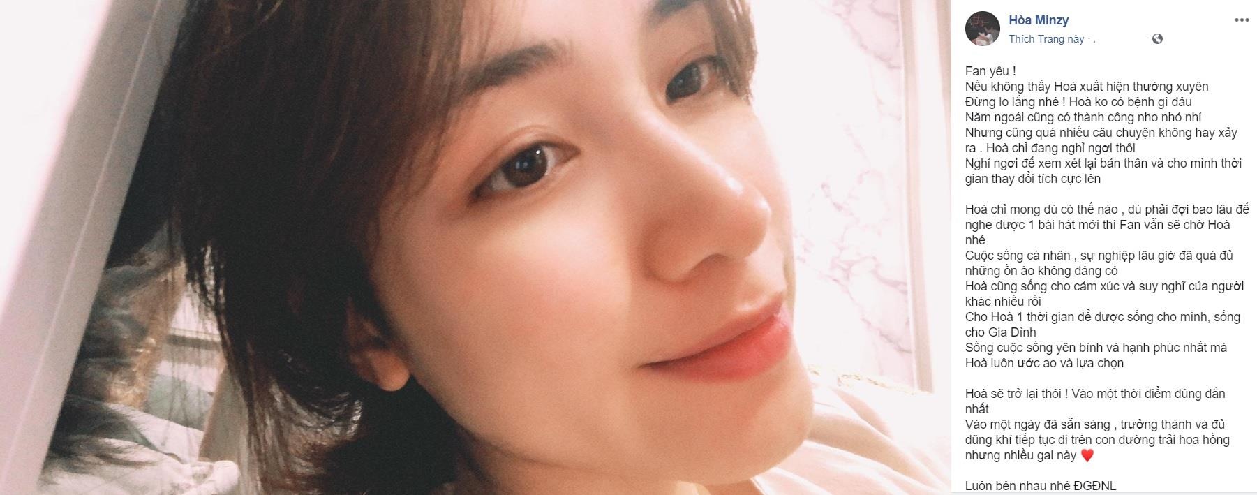 Hòa minzy tạm ngưng hoạt động ảnh 1 Hoa minzy tam ngung hoat dong anh 1