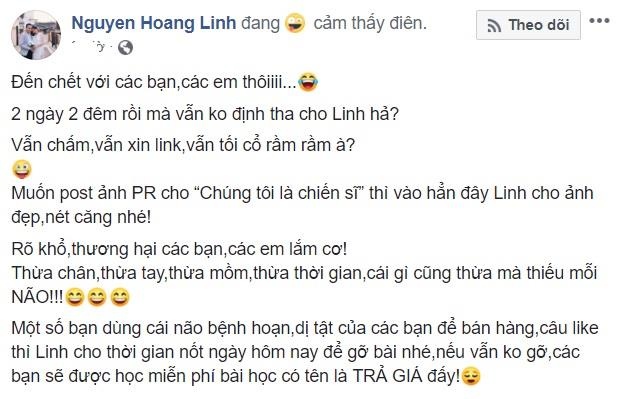 Hoang Linh lo clip nong anh 1
