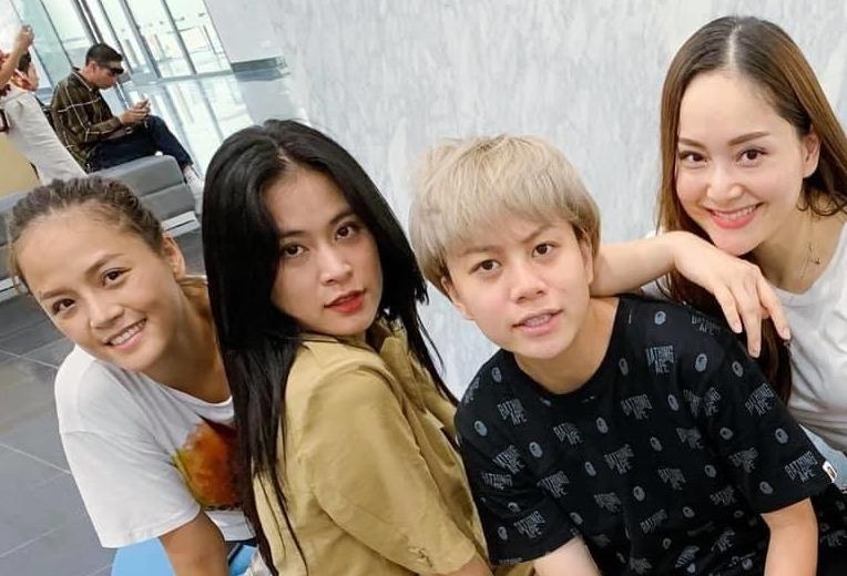 Hoang Thuy Linh, Lan Phuong hoi ngo dan dien vien 'Ve nha di con' hinh anh