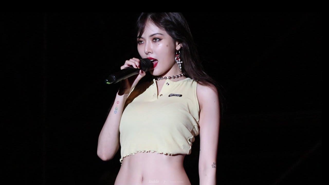 HyunA giai thich hanh dong co tinh ven vay khoe noi y gay tranh cai hinh anh