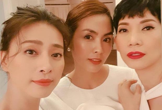 Ha Tang, Ngo Thanh Van cung dan nguoi dep showbiz chung mot khung hinh hinh anh