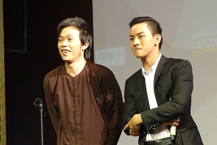 Hoai Linh vui ve ben Hoai Lam sau tin bat hoa hinh anh