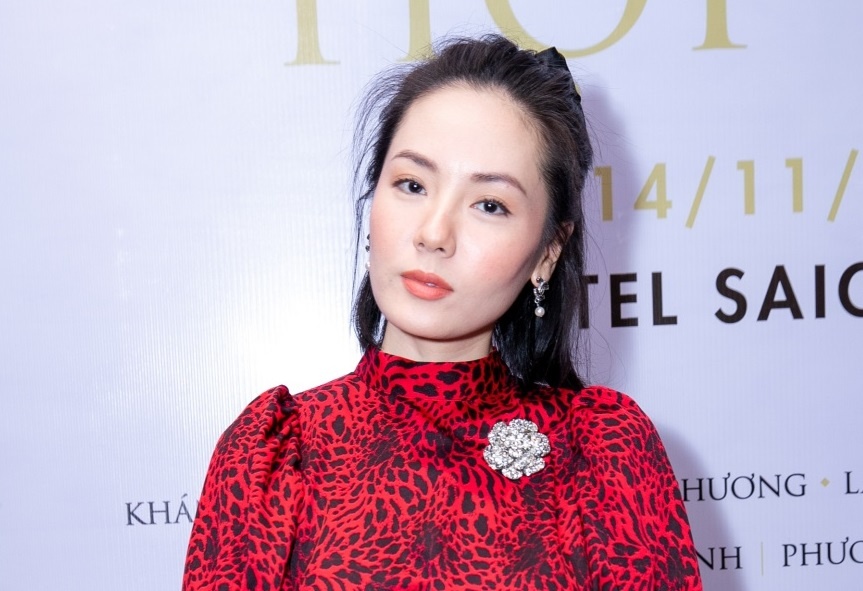 Phuong Linh hiem hoi xuat hien tai su kien hinh anh