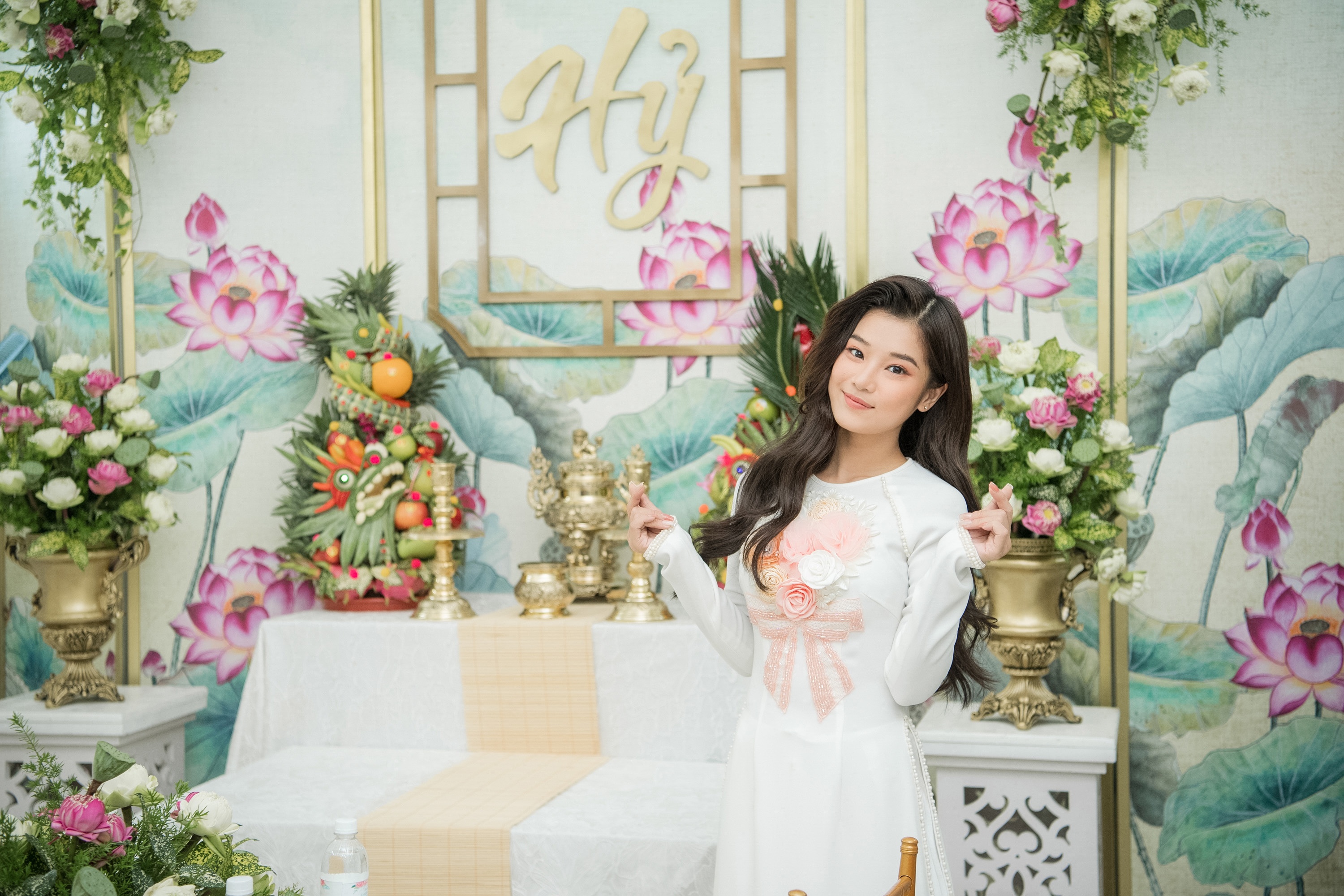 le cuoi hoang oanh va chong tay anh 34