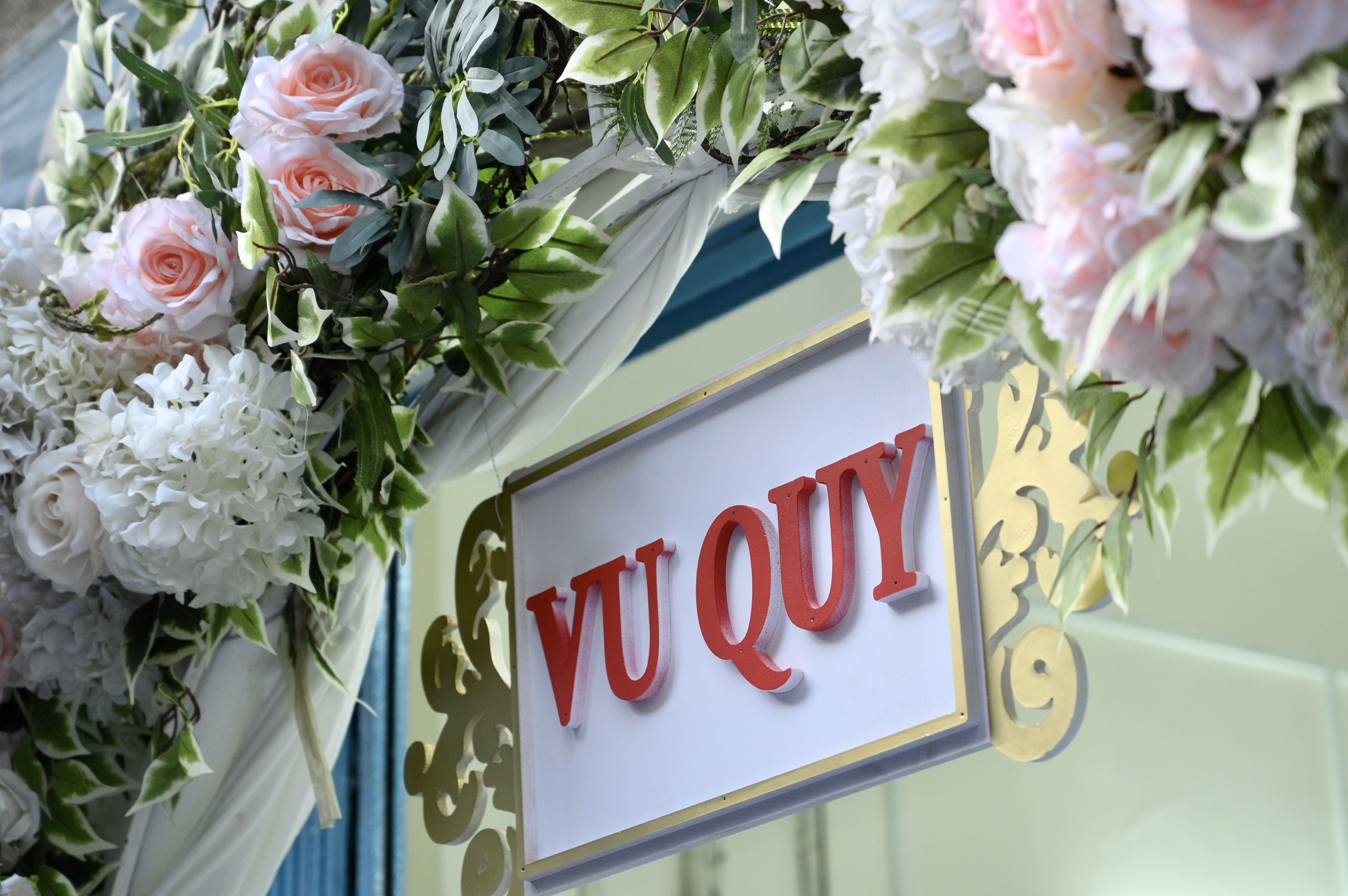 le cuoi hoang oanh va chong tay anh 2