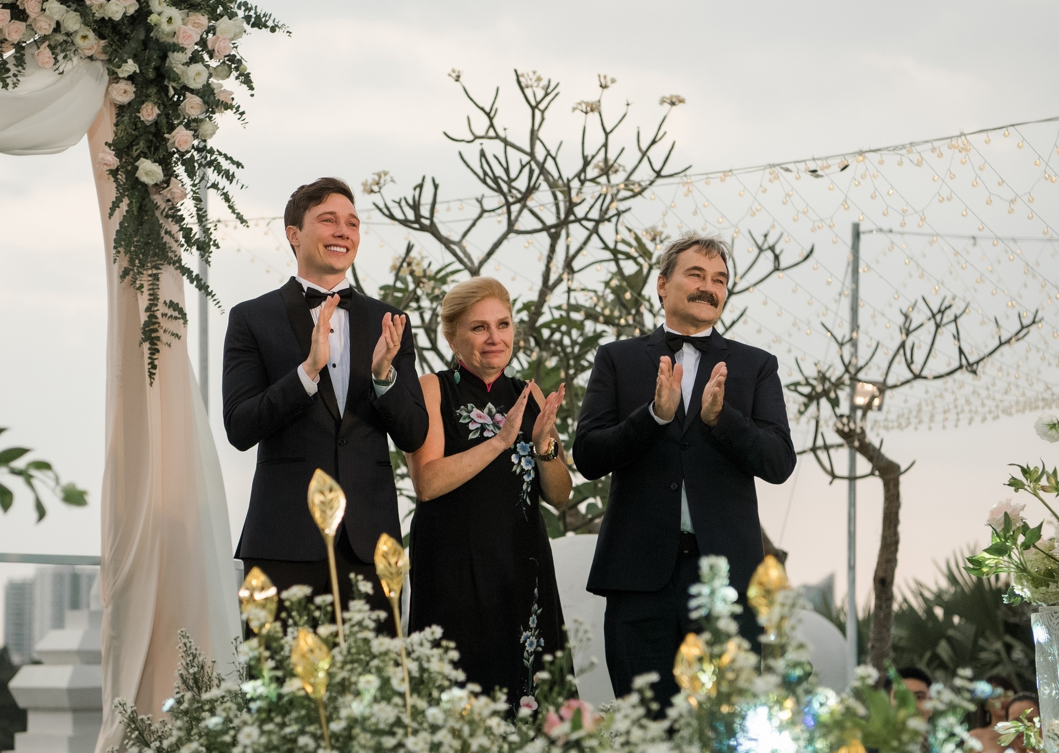 le cuoi hoang oanh va chong tay anh 6