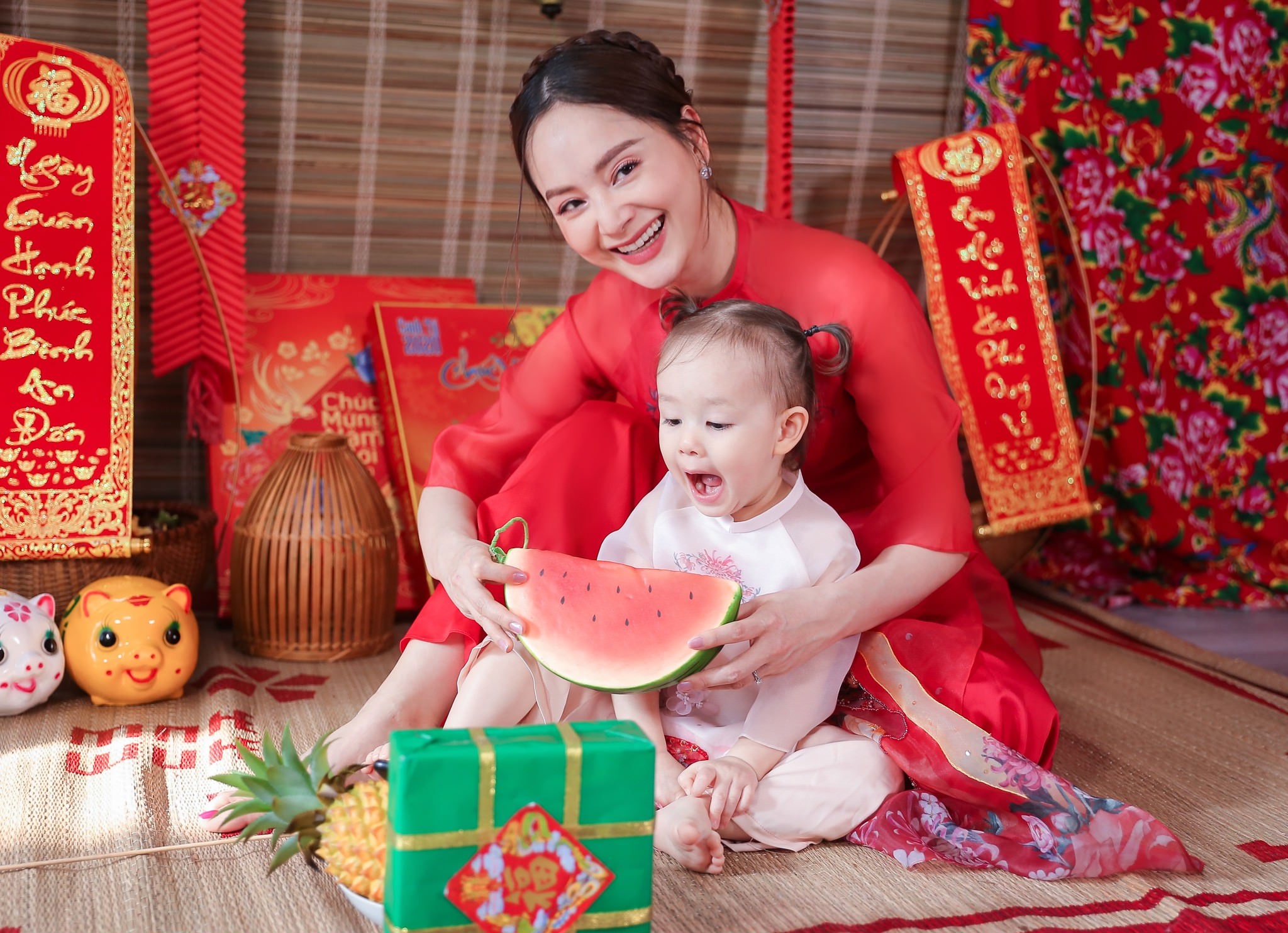 Lan Phuong va con gai anh 8