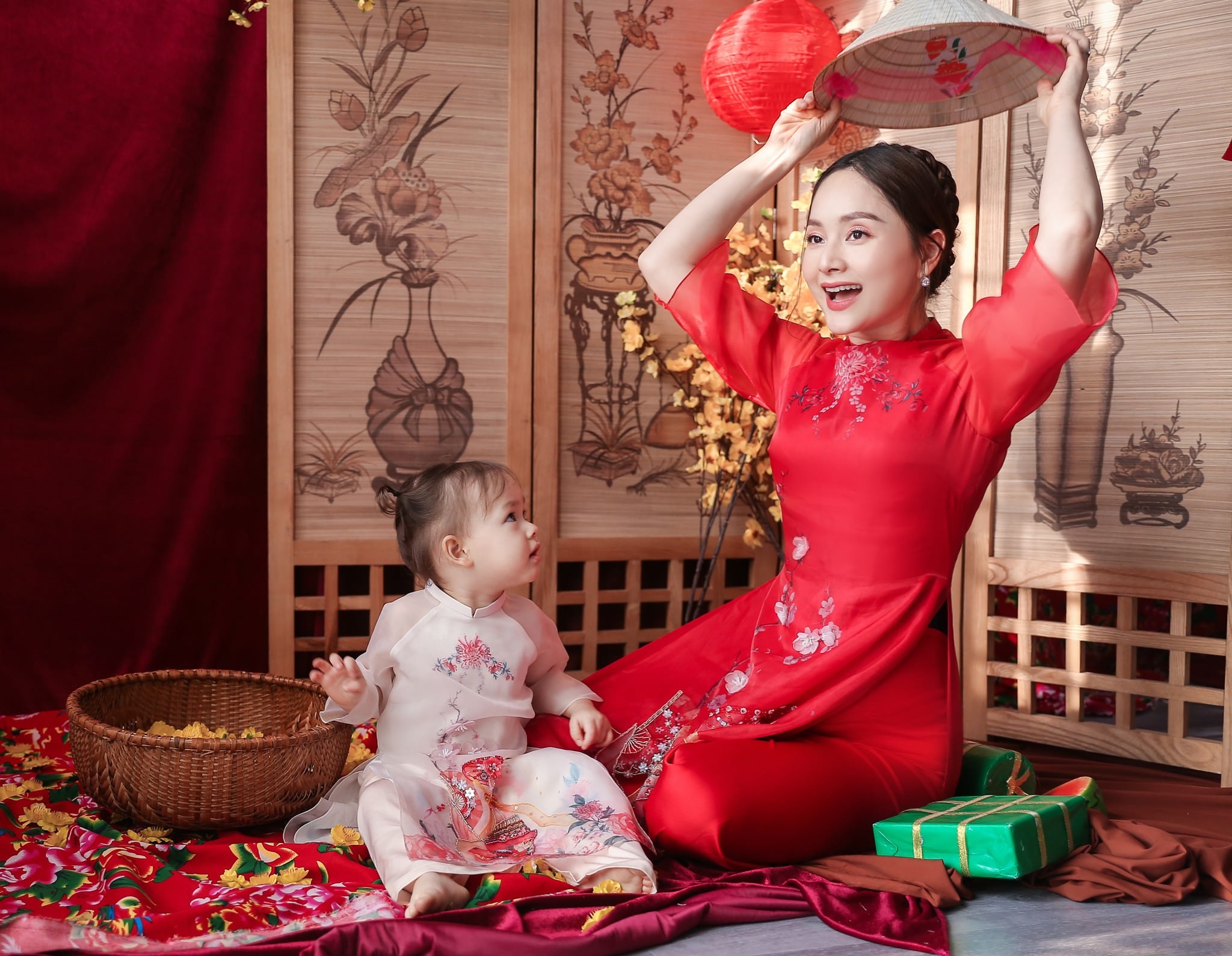 Lan Phuong va con gai anh 3