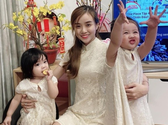 Vo Hoai Lam dap tra khi con gai bi binh luan ve ngoai hinh hinh anh