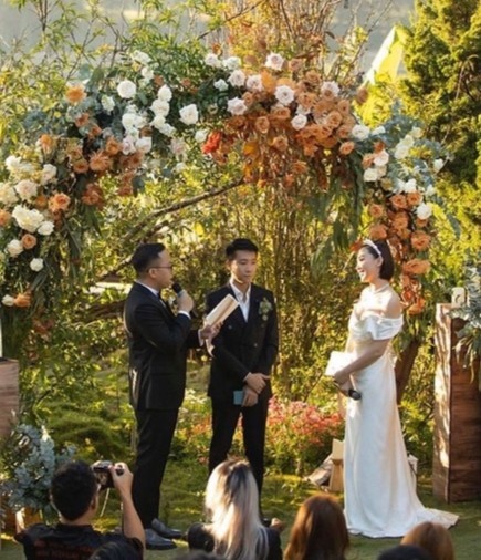 lễ cưới hoàng touliver tóc tiên ảnh 4 le cuoi hoang touliver toc tien anh 4