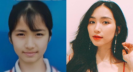 Hoa Minzy dang anh bi hoi dau tu lop 5 hinh anh