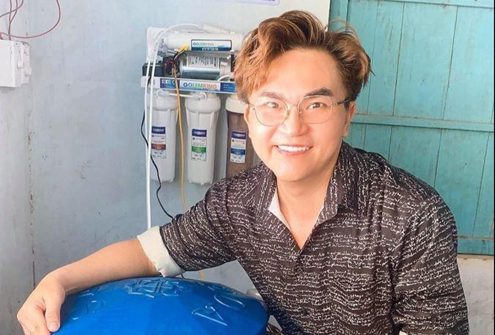 Vuon rau tren tang thuong cua MC Dai Nghia hinh anh