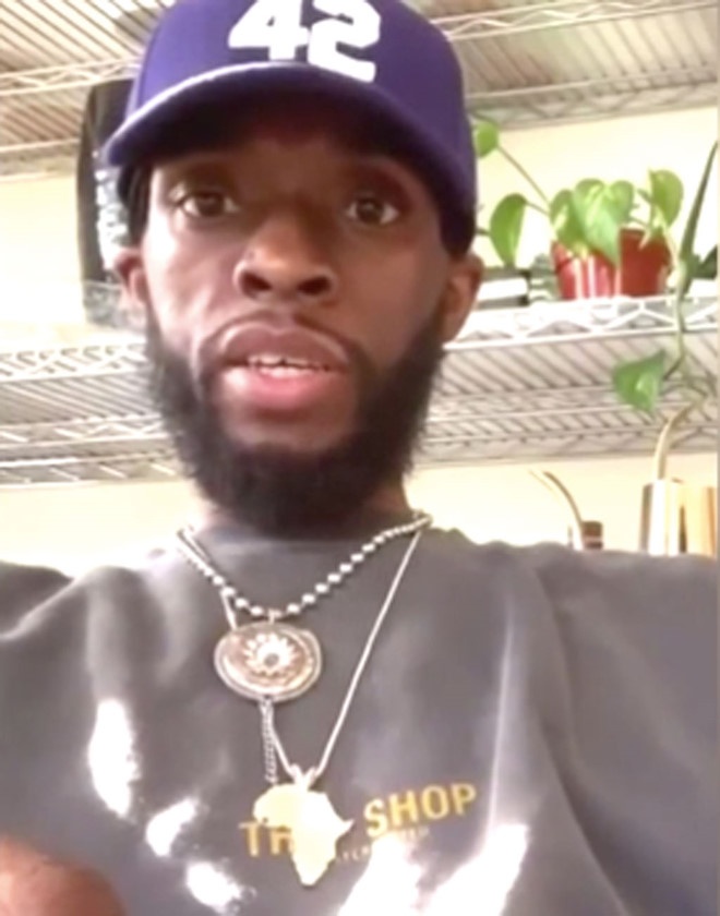 Chadwick Bosemen giảm cân ảnh 1 Chadwick Bosemen giam can anh 1