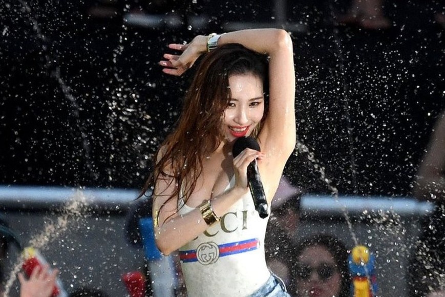 Fancam hon 14 trieu luot xem cua 'nu hoang quyen ru' Sunmi hinh anh