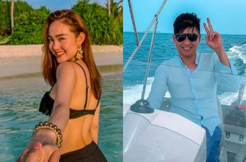 Ban trai hon 10 tuoi cua nu ca si Minh Hang? hinh anh