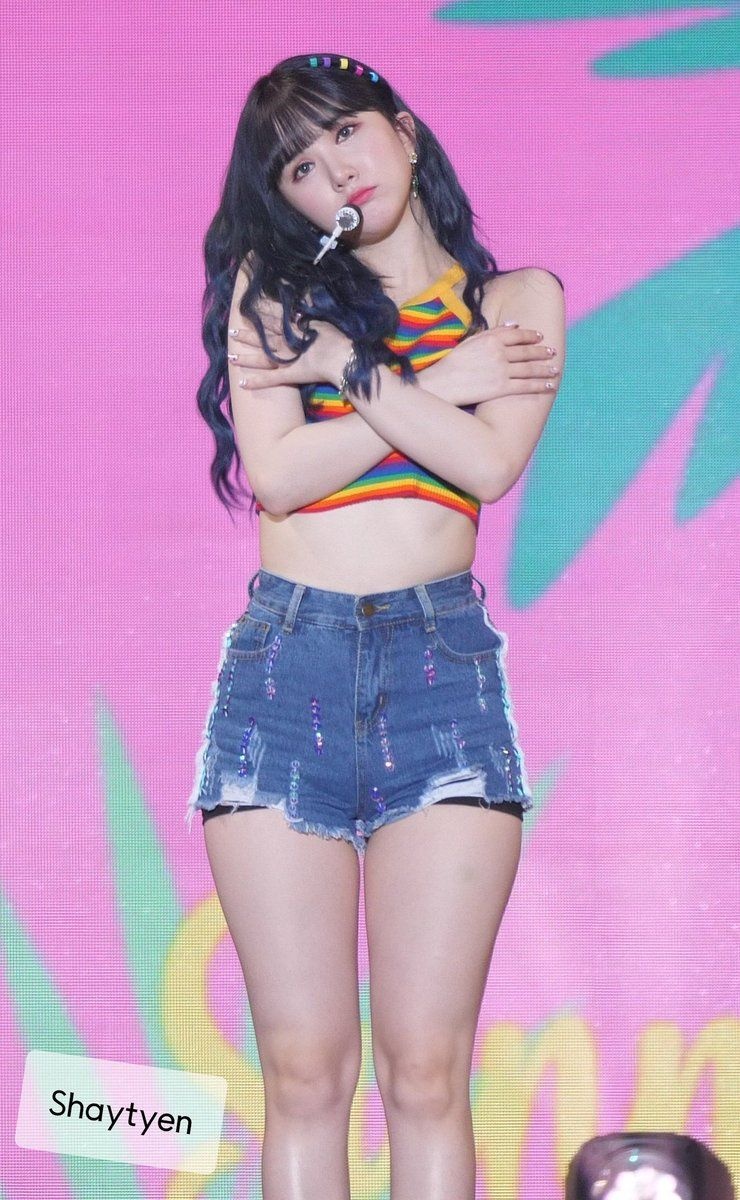 Eunha Gfriend mặc đồ ngắn ảnh 3 Eunha Gfriend mac do ngan anh 3