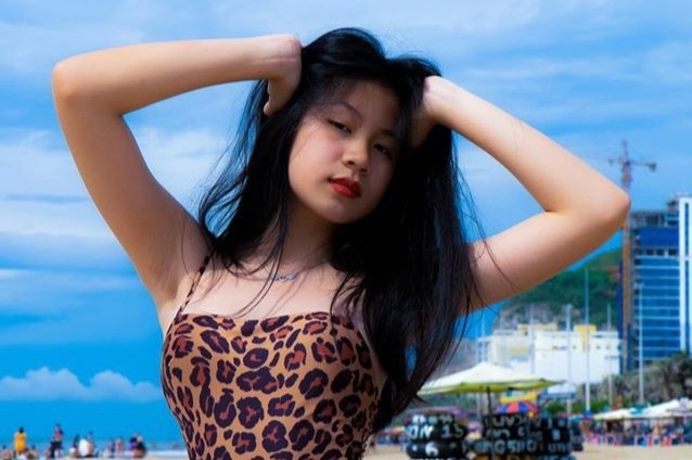 Tuoi 15 cua con gai Luu Thien Huong hinh anh