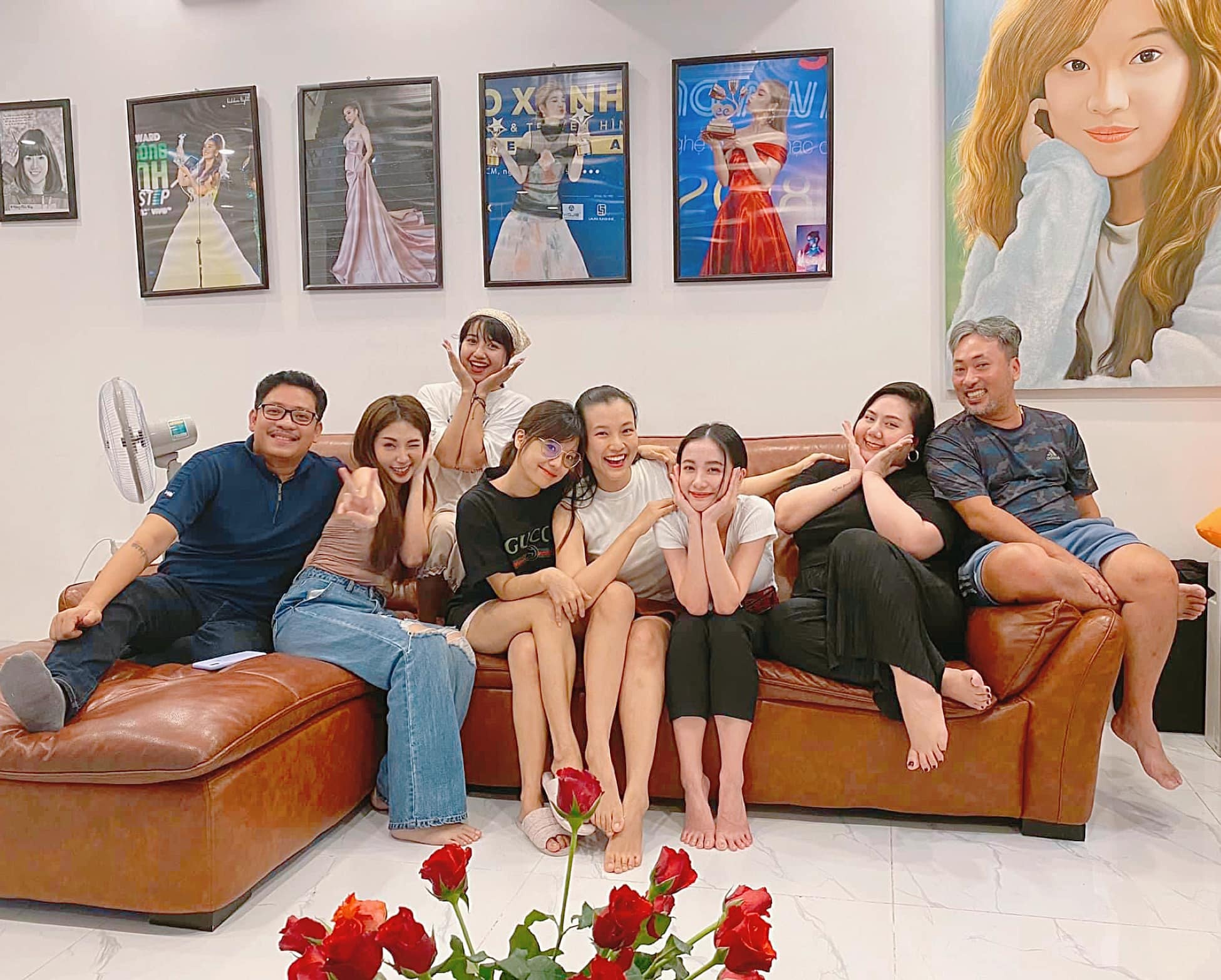 Hoang Oanh sinh con anh 1