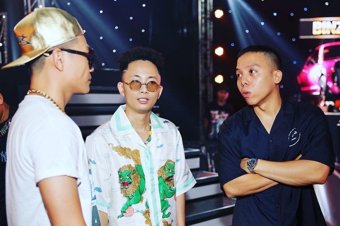 Touliver the hien doan rap ma mi trong phan thi noi nhat Rap Viet hinh anh