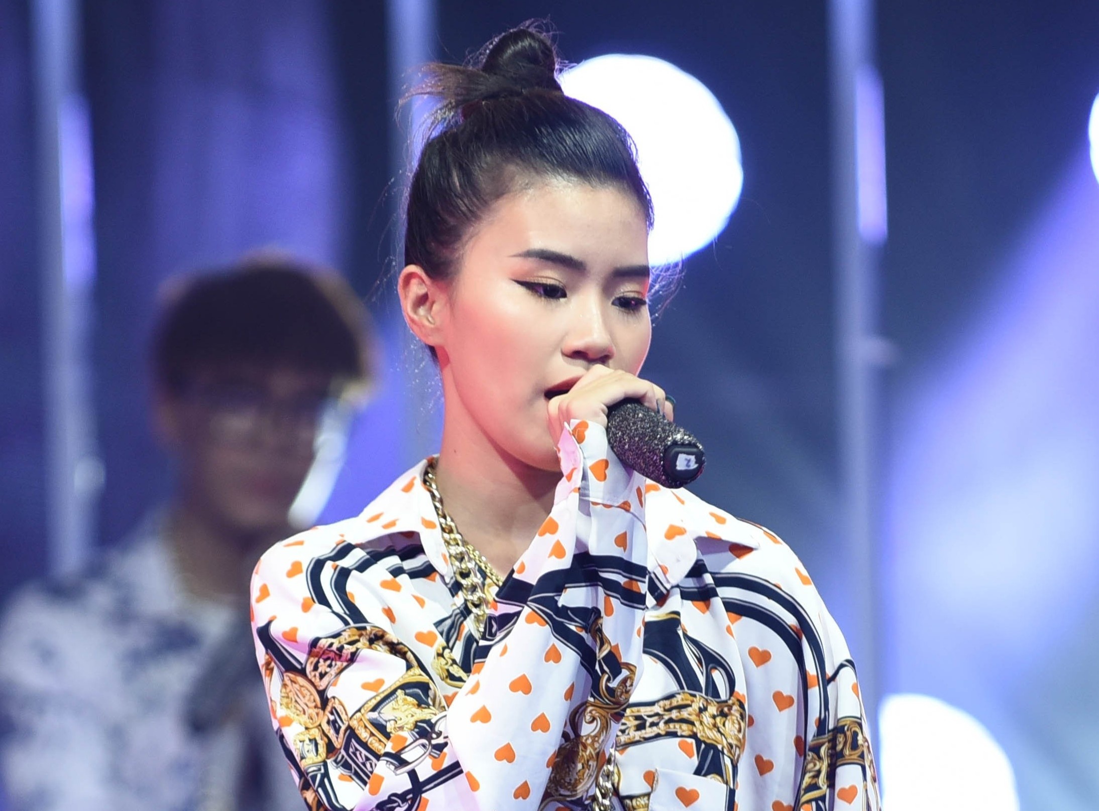 Huan luyen vien King of Rap dung tien chieu mo thi sinh hinh anh