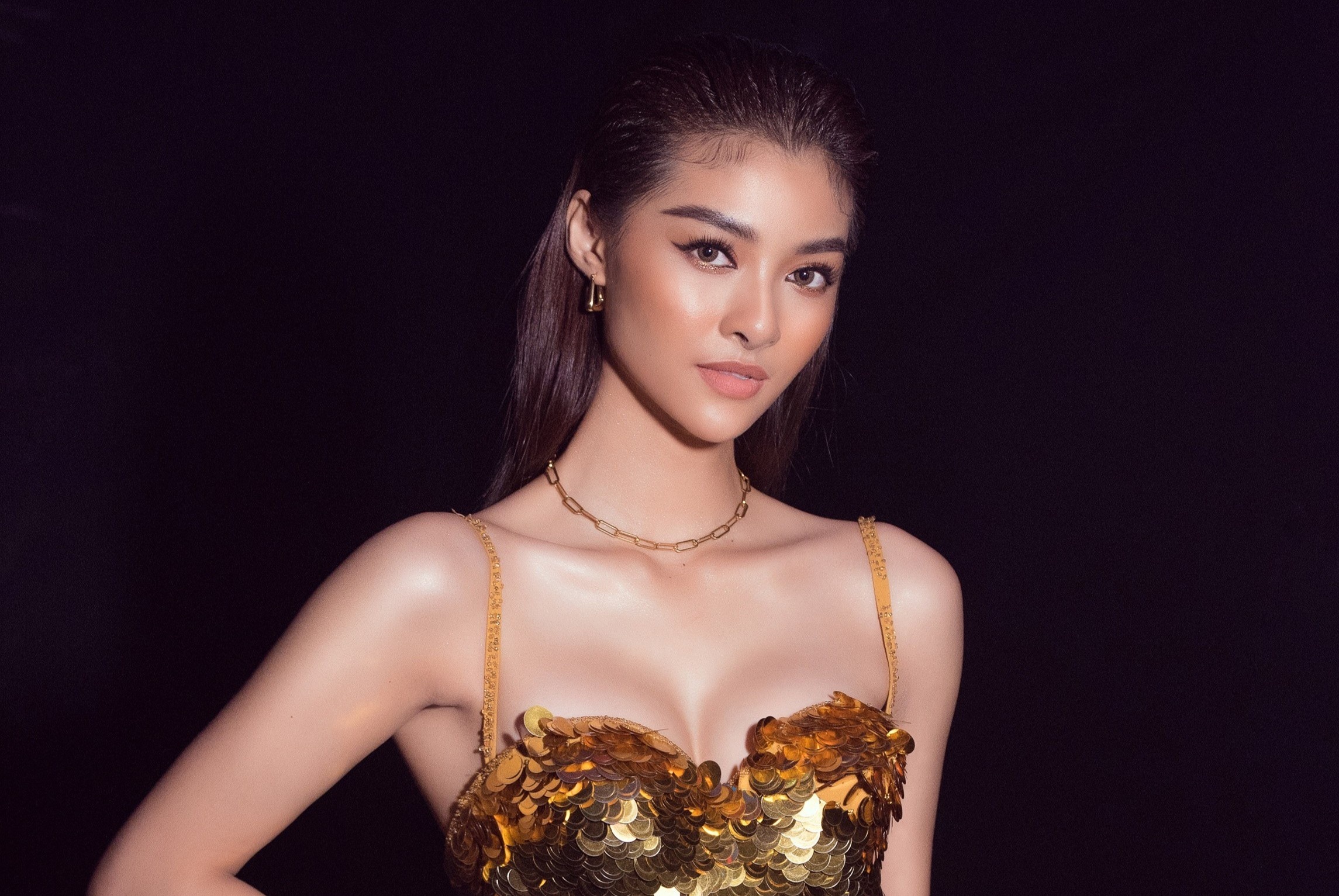 A hau Kieu Loan gay tranh cai khi duoc vao vong sau o King of Rap hinh anh