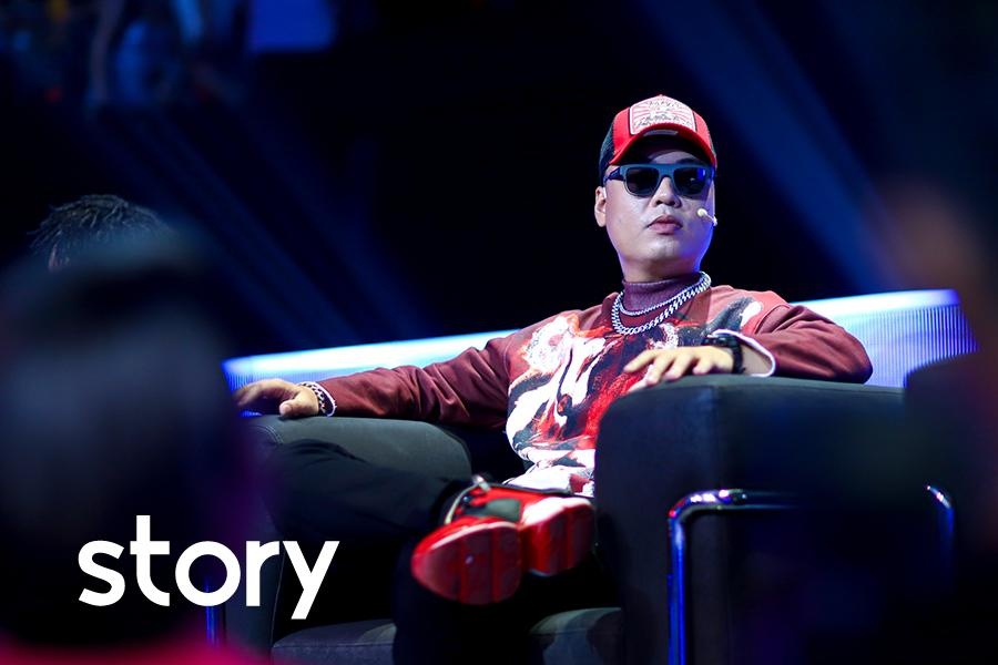 LK va 13 tieng o hau truong King of Rap hinh anh