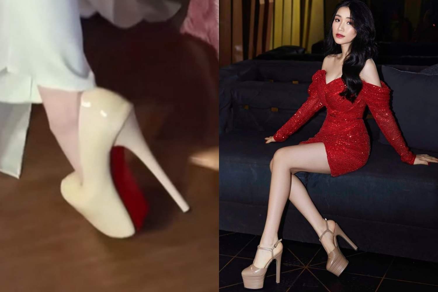 Hoa Minzy di giay cao 23 cm hinh anh