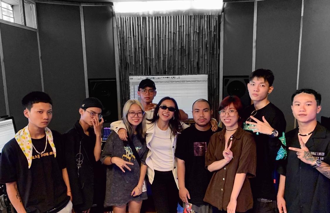 Hậu trường rap việt ảnh 8 Hau truong rap viet anh 8