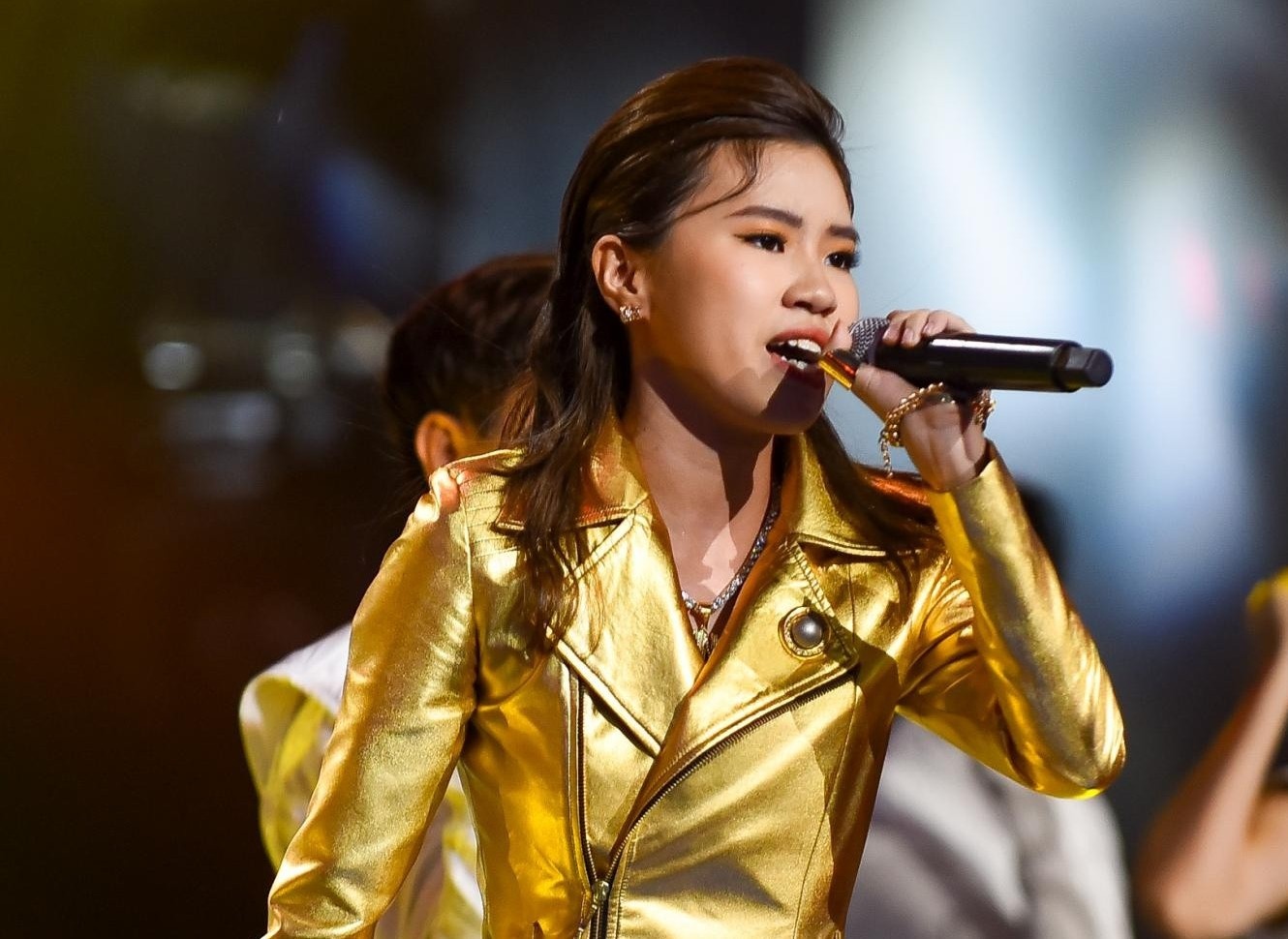 Kieu Loan bi loai o King of Rap hinh anh