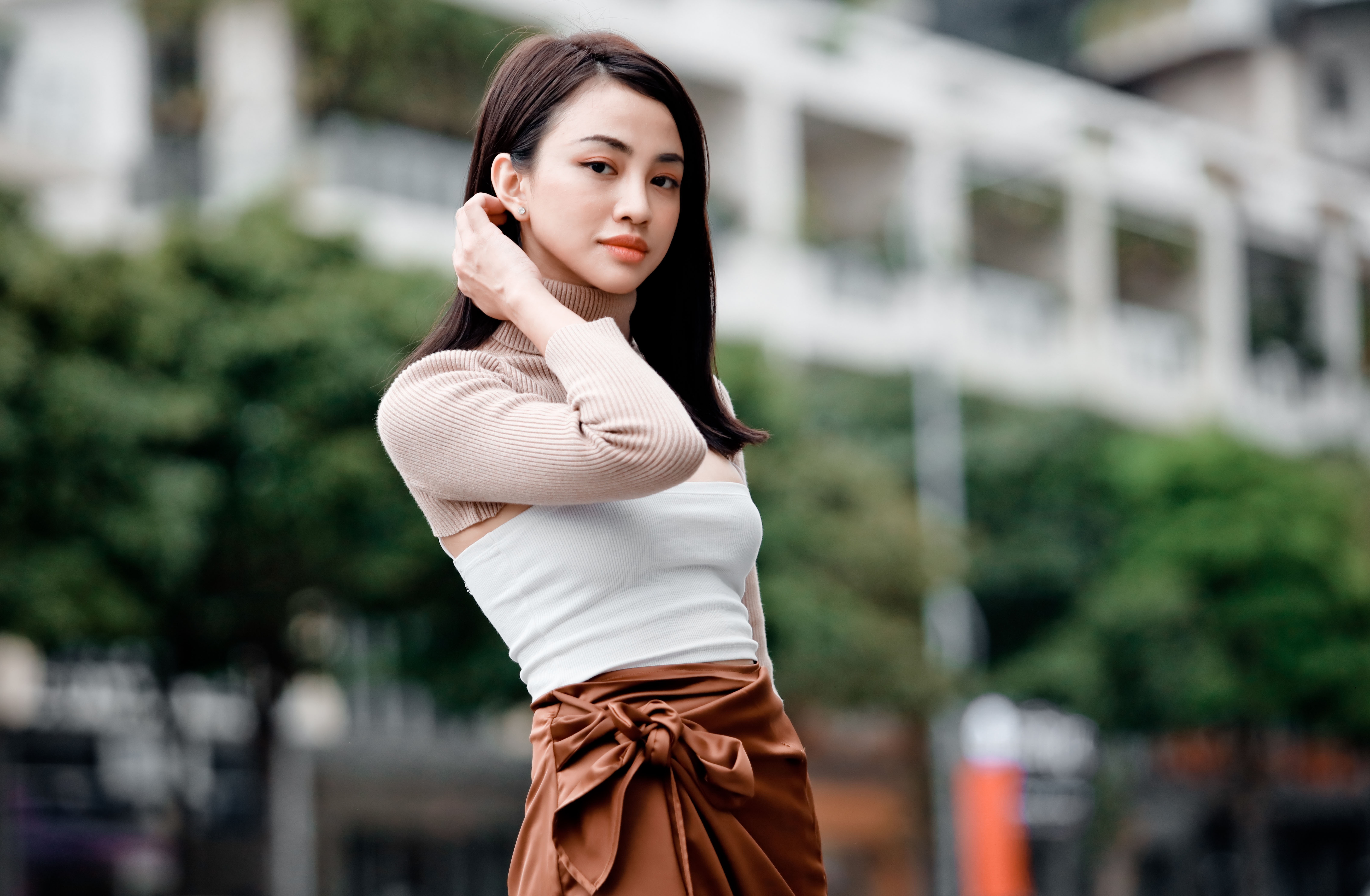 Thien Nga The Face chia tay ban trai anh 3