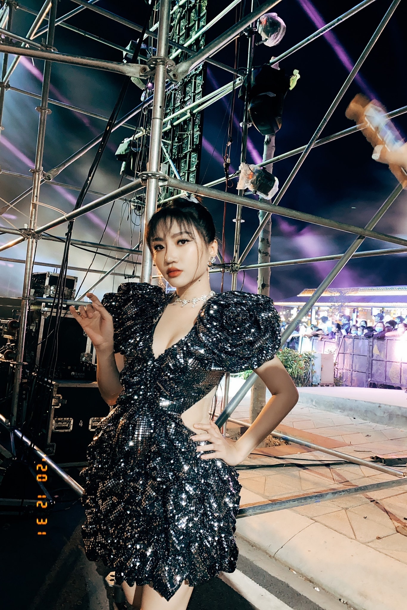 Sao việt ngắm pháo hoa ảnh 12 Sao viet ngam phao hoa anh 12