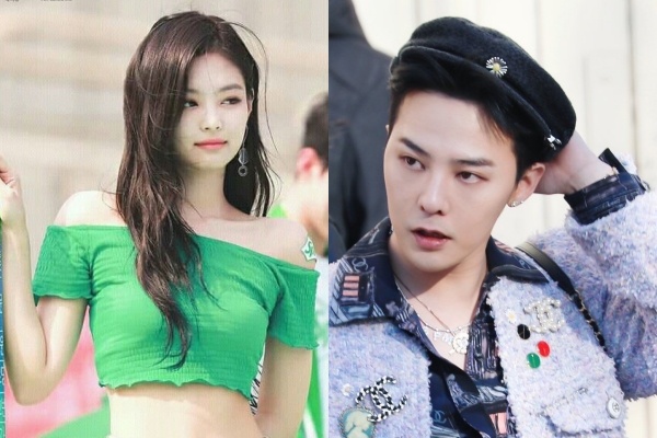 G-Dragon va Jennie lo anh hen ho hinh anh