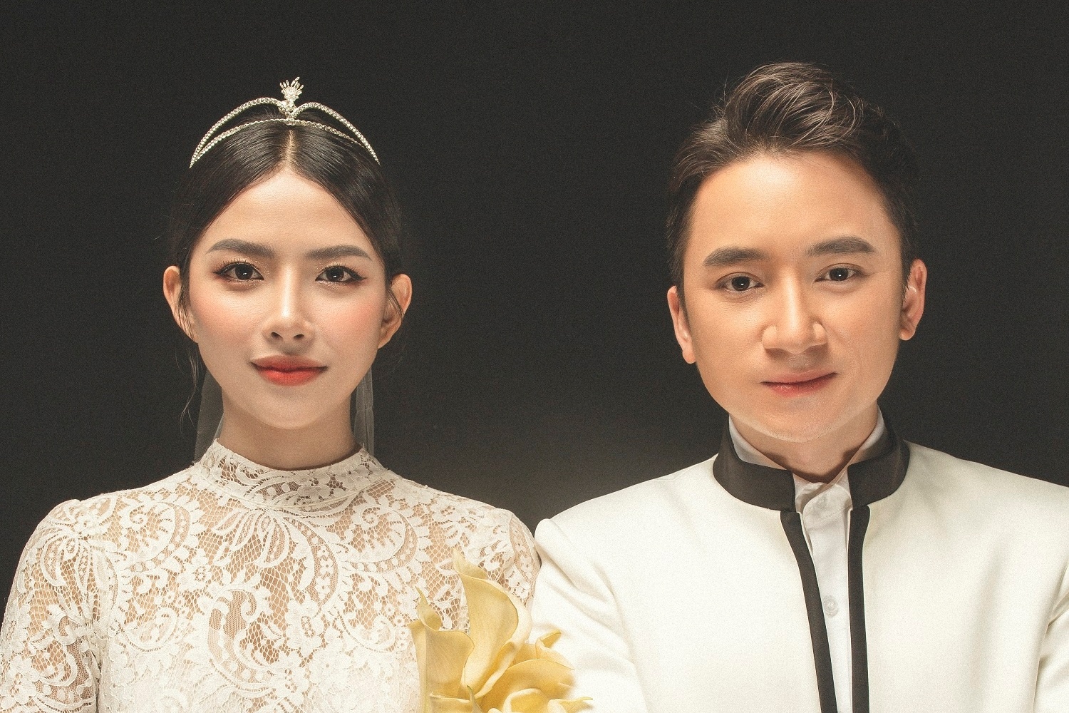 Anh cuoi cua Phan Manh Quynh va Khanh Vy hinh anh